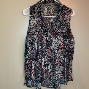 Ombré Flow Cheetah Top